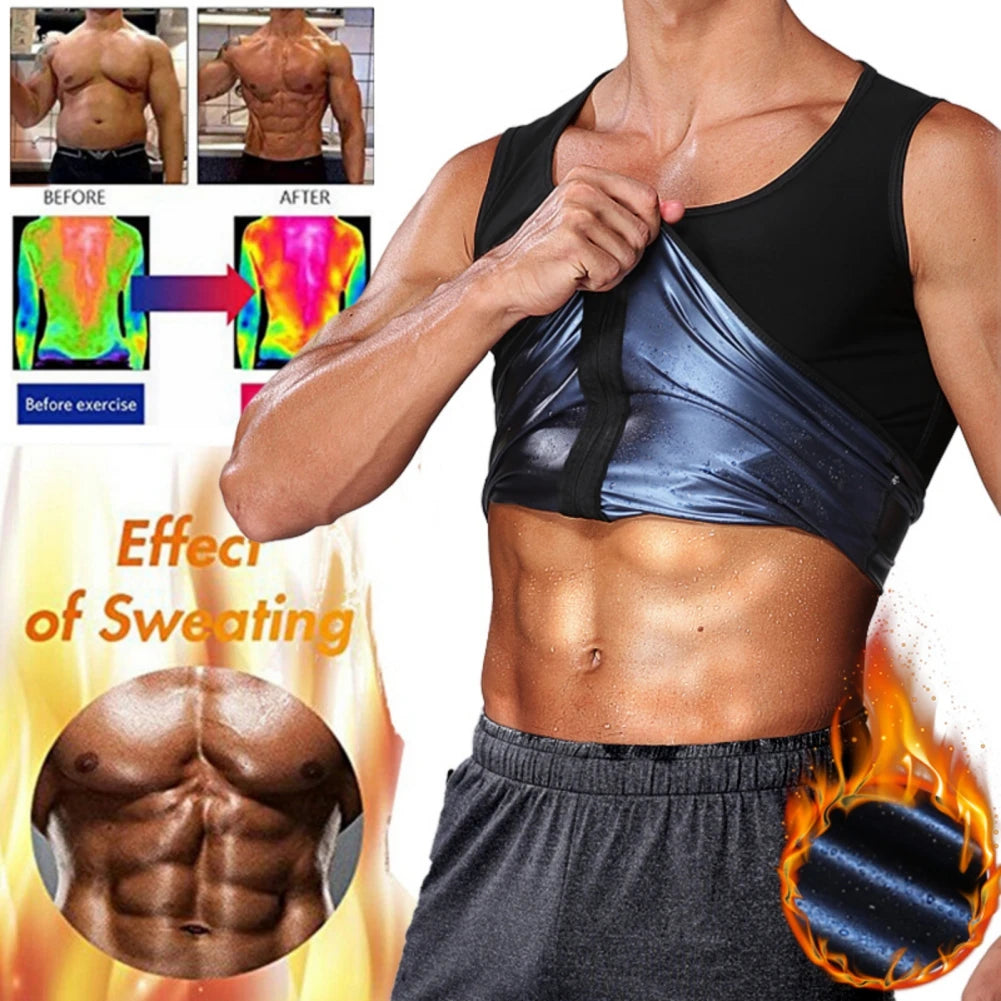 Sauna Vest Workout Shirt Body Shaper Fitness Shapewear Waist Trainer Gym Boxing Sweatshirts Jackets